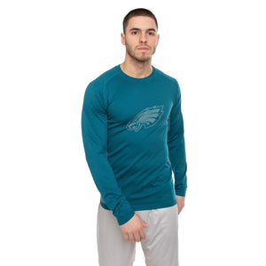 Philadelphia Eagles NFL Mens Long Sleeve Performance Pride Shirt
