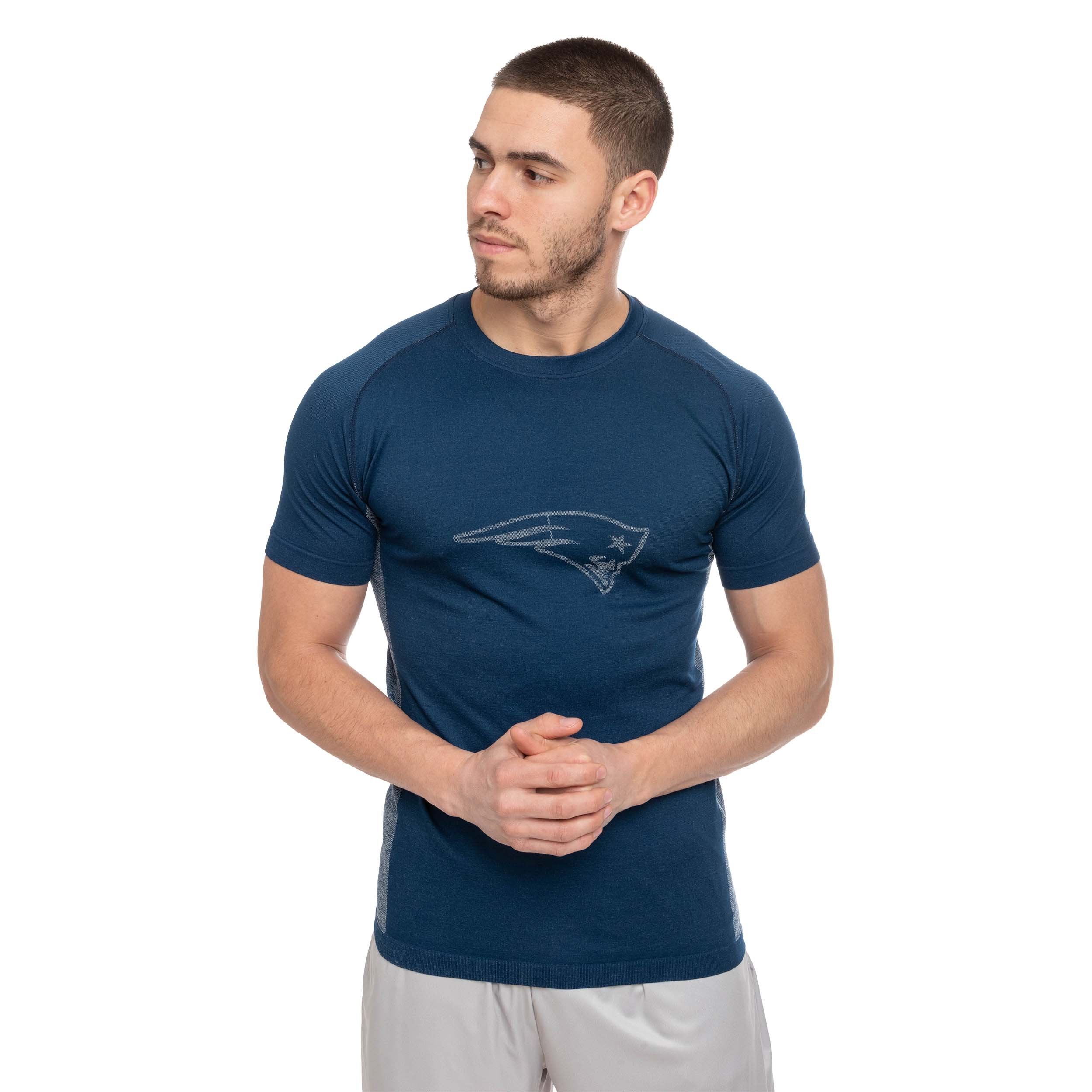 New England Patriots NFL Mens Performance Pride T-Shirt