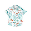 Miami Dolphins NFL Mens Mercader Button Up Shirt