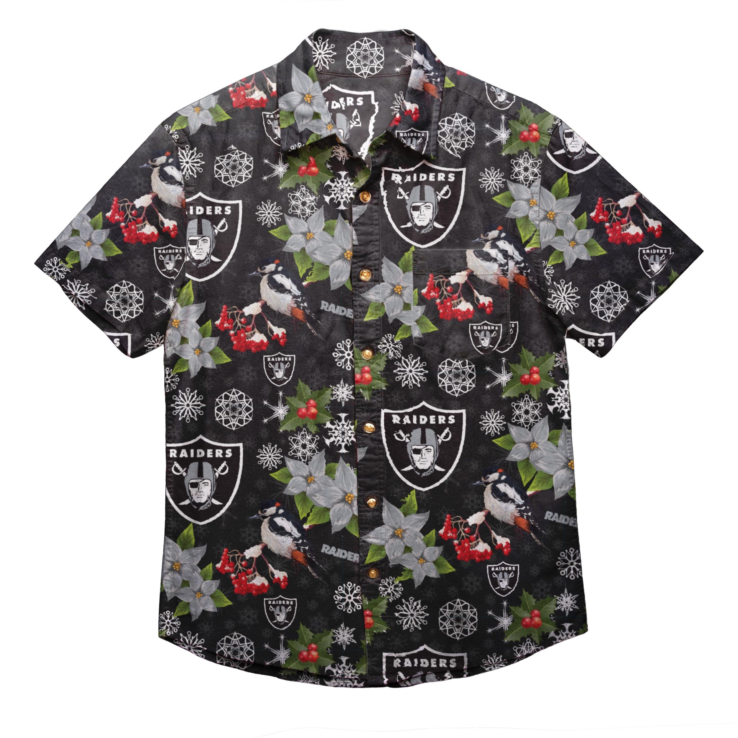 NFL Las Vegas Raiders Hawaiian Shirt For Men