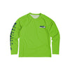 Seattle Seahawks NFL Mens Rash Guard Long Sleeve Swim Shirt