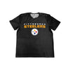 Pittsburgh Steelers NFL Mens Rash Guard Short Sleeve Swim Shirt