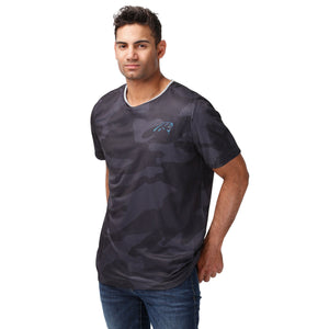 Carolina Panthers NFL Mens Reversible Mesh Matchup T-Shirt