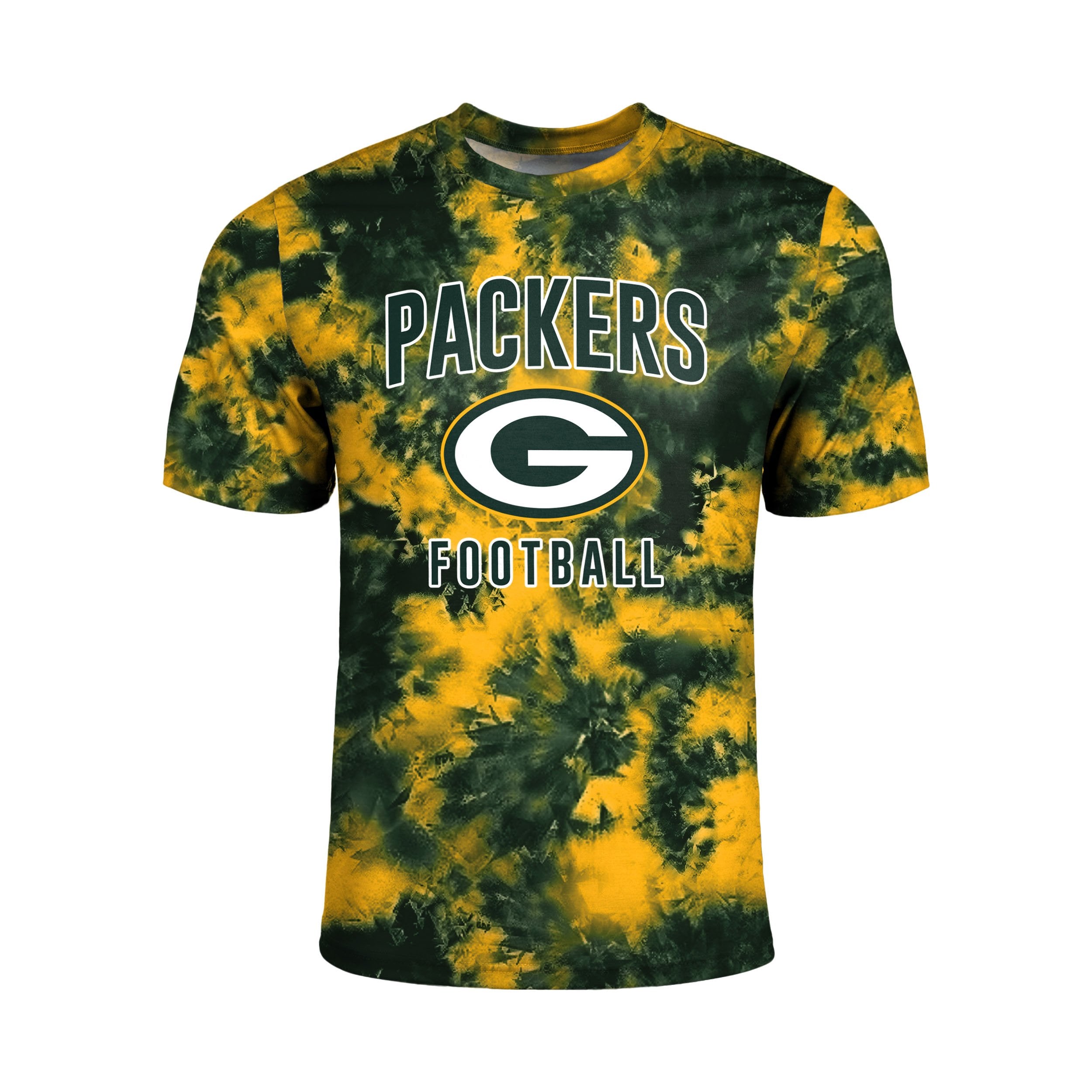 green bay packers tie dye shirt