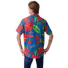 Buffalo Bills NFL Mens Team Color Hibiscus Button Up Shirt