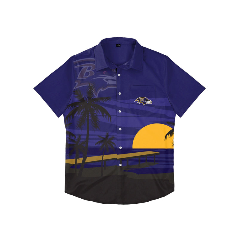 ravens button down shirt