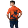 Denver Broncos NFL Mens Tropical Sunset Button Up Shirt