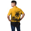 Pittsburgh Steelers NFL Mens Tropical Sunset Button Up Shirt