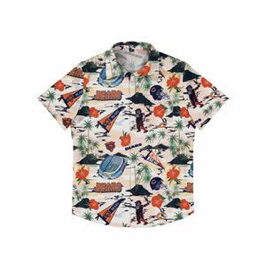 Chicago Bears NFL Mens Thematic Stadium Print Button Up Shirt