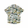 Green Bay Packers NFL Mens Thematic Stadium Print Button Up Shirt