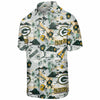 Green Bay Packers NFL Mens Thematic Stadium Print Button Up Shirt