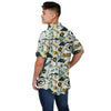 Green Bay Packers NFL Mens Thematic Stadium Print Button Up Shirt