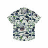 Seattle Seahawks NFL Mens Thematic Stadium Print Button Up Shirt