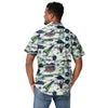 Seattle Seahawks NFL Mens Thematic Stadium Print Button Up Shirt