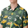 Green Bay Packers NFL Mens Victory Vacay Button Up Shirt