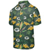 Green Bay Packers NFL Mens Victory Vacay Button Up Shirt