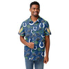 Indianapolis Colts NFL Mens Victory Vacay Button Up Shirt