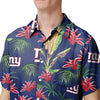 New York Giants NFL Mens Victory Vacay Button Up Shirt