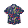 New York Giants NFL Mens Victory Vacay Button Up Shirt