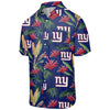 New York Giants NFL Mens Victory Vacay Button Up Shirt