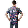 New York Giants NFL Mens Victory Vacay Button Up Shirt