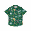 New York Jets NFL Mens Victory Vacay Button Up Shirt