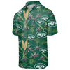 New York Jets NFL Mens Victory Vacay Button Up Shirt