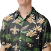 New Orleans Saints NFL Mens Victory Vacay Button Up Shirt