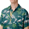 Philadelphia Eagles NFL Mens Victory Vacay Button Up Shirt