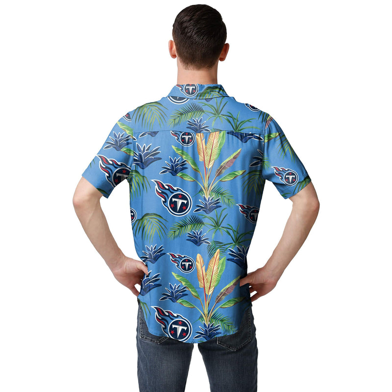 Tennessee Titans Nfl Mens Victory Vacay Button Up print for mens