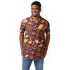 Washington Commanders NFL Mens Victory Vacay Button Up Shirt
