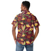 Washington Commanders NFL Mens Victory Vacay Button Up Shirt