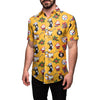 Pittsburgh Steelers NFL Mens Christmas Explosion Button Up Shirt