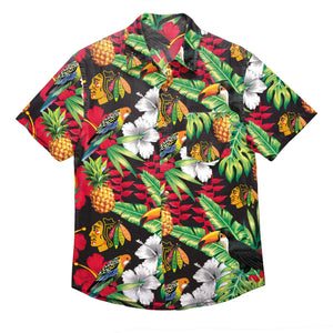 Top-selling Item] Chicago Cubs Bulls Blackhawks Bears Tropical Hawaiian  Shirt