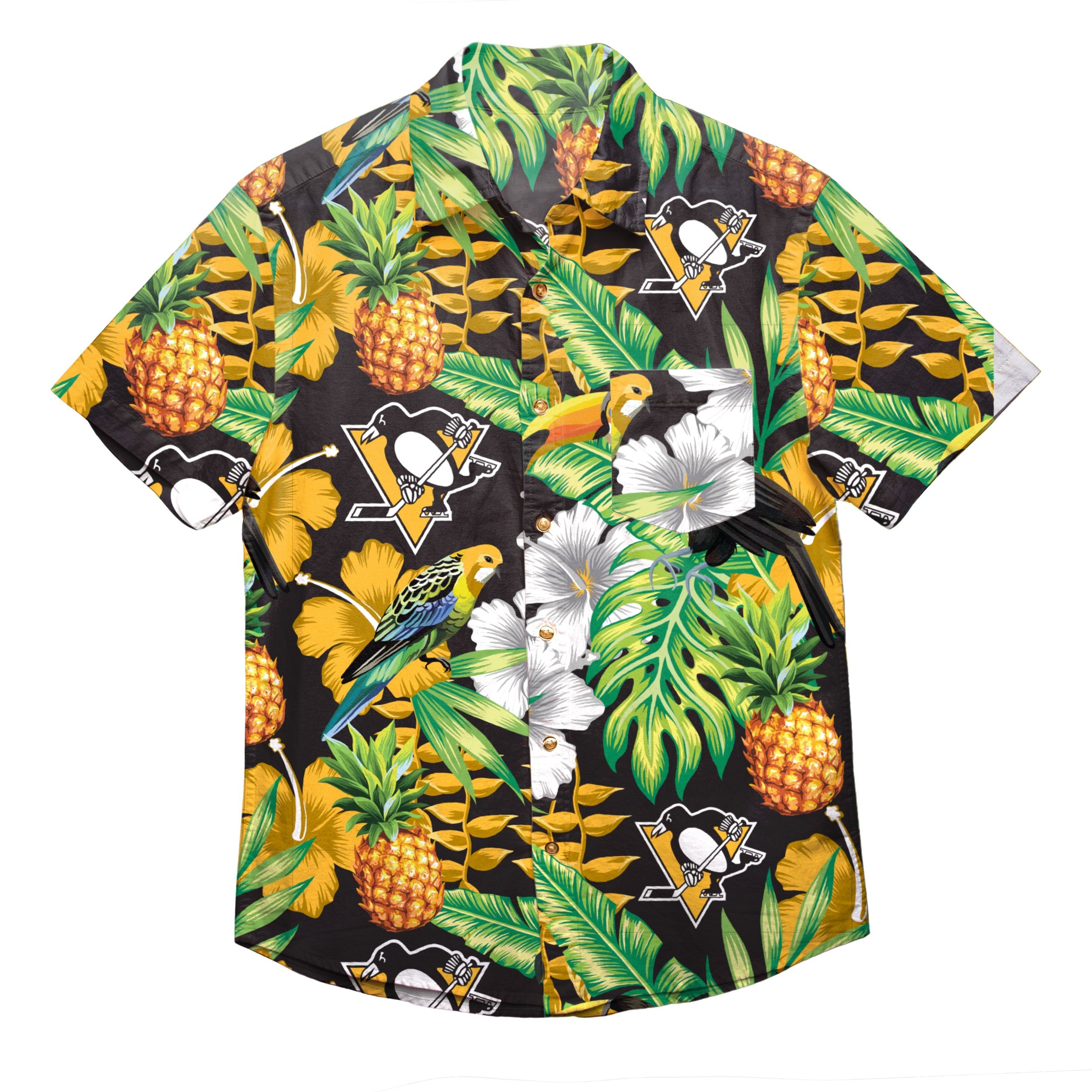 Pittsburgh Penguins Pittsburgh Steelers Pittsburgh Pirates Pittsburgh  Panthers Hawaii Shirt