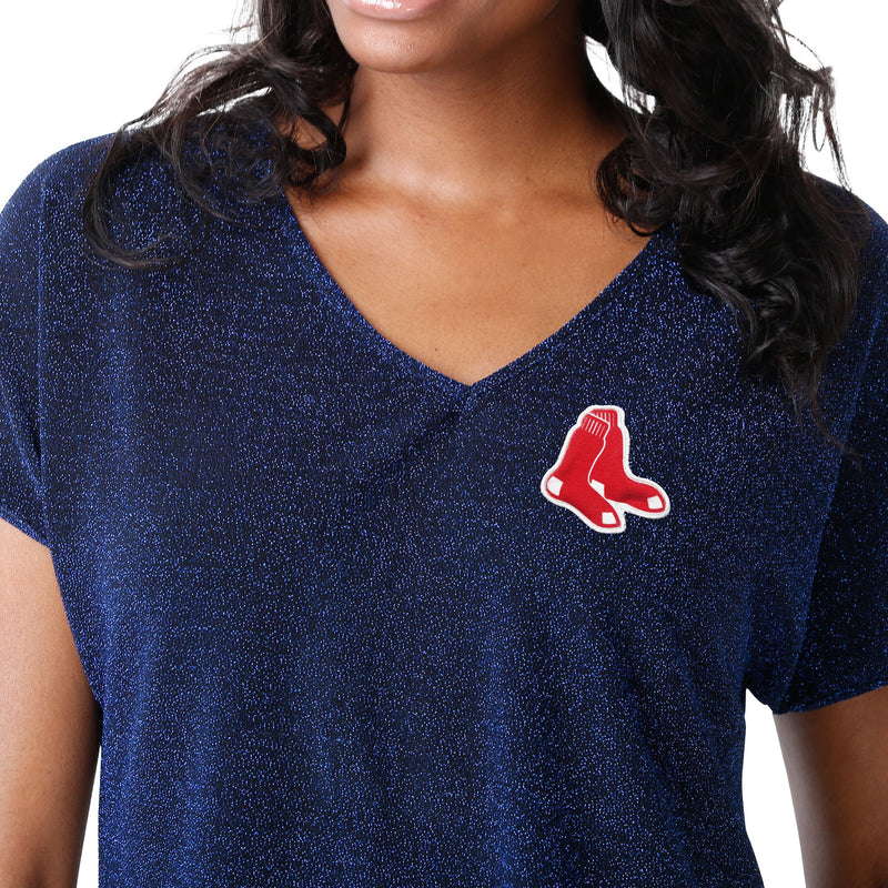 MLB Arizona Diamondbacks Women's Short Sleeve V-Neck Fashion T-Shirt - S