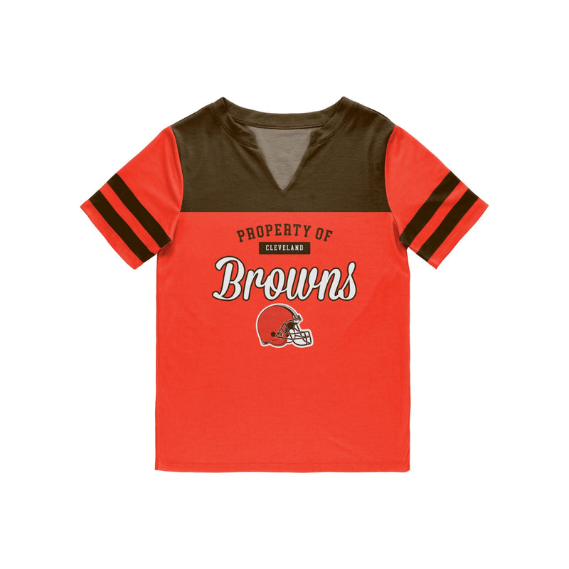 Cleveland Browns Stripe | Kids T-Shirt