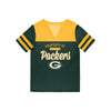 Green Bay Packers NFL Womens Team Stripe Property Of V-Neck T-Shirt