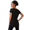 Tampa Bay Buccaneers NFL Womens Wordmark Black Tunic Top