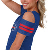 Buffalo Bills NFL Womens Cold Shoulder T-Shirt