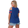 Buffalo Bills NFL Womens Cold Shoulder T-Shirt