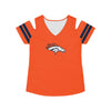 Denver Broncos NFL Womens Cold Shoulder T-Shirt