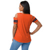 Denver Broncos NFL Womens Cold Shoulder T-Shirt