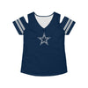 Dallas Cowboys NFL Womens Cold Shoulder T-Shirt