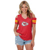 Kansas City Chiefs NFL Womens Cold Shoulder T-Shirt