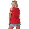 Kansas City Chiefs NFL Womens Cold Shoulder T-Shirt