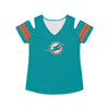 Miami Dolphins NFL Womens Cold Shoulder T-Shirt