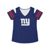 New York Giants NFL Womens Cold Shoulder T-Shirt