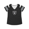 Las Vegas Raiders NFL Womens Cold Shoulder T-Shirt