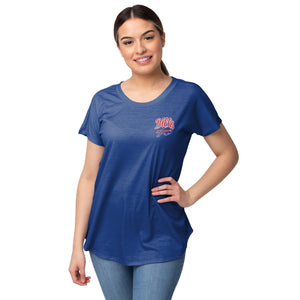 Buffalo Bills NFL Womens Script Wordmark Tunic Top